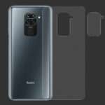 REDDWARF Transparent Carbon Fiber Back Skin for REDMI Note 9 Pro Max (Scratch Resistance,Gives Grip to Your Phone and Looks Premium)