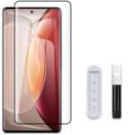 REDDWARF Curved UV Tempered Glass Screen Protector for vivo X90 Pro 5G-Bubble-Free Installation, Anti-Fingerprint, Scratch-Resistant, High-Definition Clarity, Premium-Quality