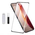 REDDWARF Curved UV Tempered Glass Screen Protector for vivo X90-Bubble-Free Installation, Anti-Fingerprint, Scratch-Resistant, High-Definition Clarity, Premium-Quality