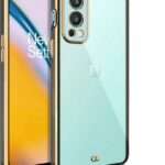 Back Cover for Oneplus Nord 2  (Gold, Transparent)