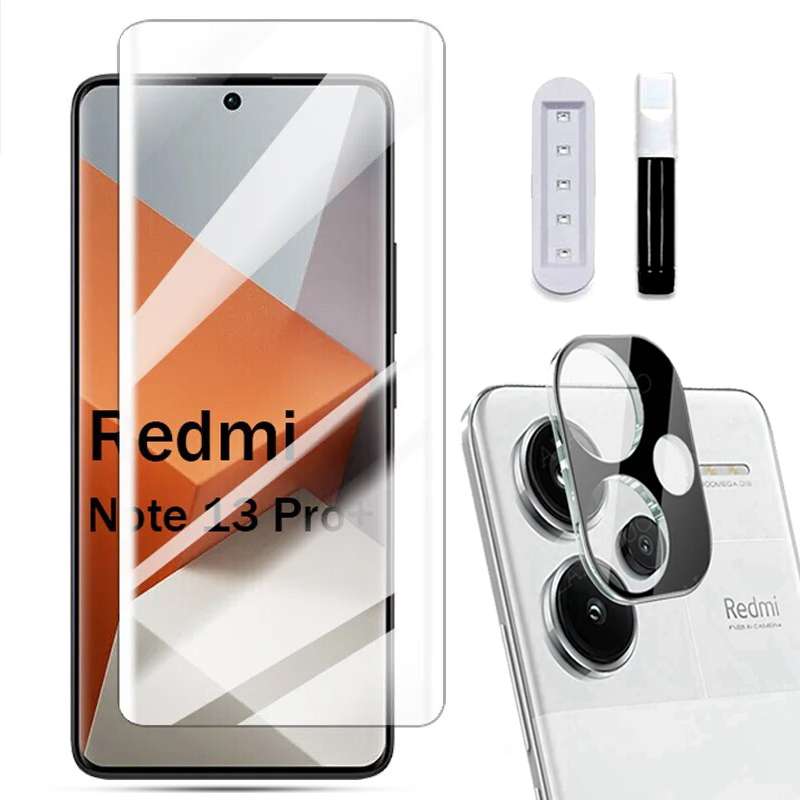 Tempered Glass For Redmi Note 13 Pro Plus Screen Protector Redmi Note 13  Pro Plus Camera