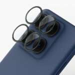 REDDWARF Metal Ring Camera Lens Protector for MOTOROLA Edge 60 Fusion 5G - Scratch-Resistant (Pack of 1,Black)