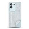 REDDWARF Transparent Carbon Fiber Back Skin for vivo T4x 5G (Scratch Resistance,Gives Grip to Your Phone and Looks Premium)
